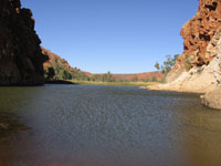 Glen Helen  - Courtesy of the PJB collection to the West MacDonnell ranges from Alice Springs in  Central Australia visit.