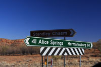 Stanley Chasm turnoff