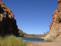 Glen Helen  - Courtesy of the PJB collection to the West MacDonnell ranges from Alice Springs in  Central Australia visit.