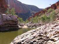 Ormiston Gorge - Courtesy of the PJB collection and Central Australia visit.