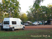 Cooinda resort on the Kakadu Highway south of Darwin to Kakadu National Park in Northern Territory Australia