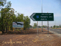 Arnhem highway turnoff