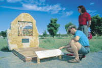 Albert Namatjira memorial