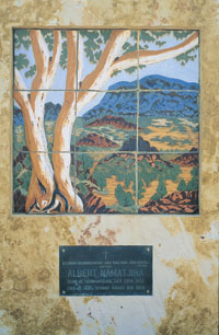 Albert Namatjira memorial