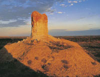  Chambers Pillar courtesy of Tourism NT for the promotion of travel to Northern Territory