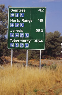 Road sign