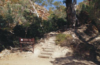Start of the Larapinta Trail courtesy of NT Tourism
