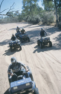 quad biking 