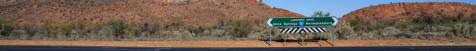 The West MacDonnell Ranges and the East MacDonnell Ranges known as the MacDonnells Ranges have major tourist icon places of interest within approximatley 100 kilometres  of Alice Springs on sealed roads then narrowing down to recognised 4WD offroad dirt unsealed tracks from then on. Western MacDonnell Ranges tourist places to visit are Standley Chasm, Simpsons Gap, Orche Pits, Glen Hellen Gorge, Orminston Gorge,Ellery Creek Big Hole, Mt Sonder, Mereenie Loop and on the Eastern MacDonnell Ranges tourist places to visit are Trephina Gap, Corroboree, N'Dhalla Aboriginal Rock Art, Ross River Resort in Northern Territory Australia